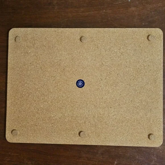 Pimpernel English Lemons Trivet Casserole Stand 8" cork backed vtg artist S.Hely - Picture 3 of 8